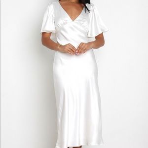 Petal and Pup White dress